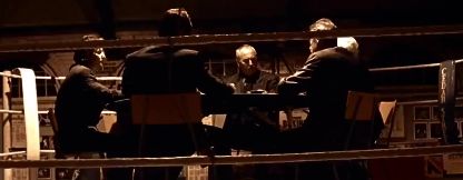 Scene from the movie Lock, Stock and Two Smoking Barrels